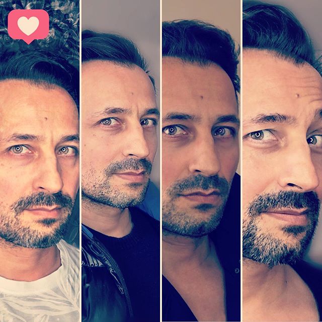 Gesichter des Selfies